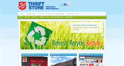 Desktop Screenshot of kelownathriftstore.ca